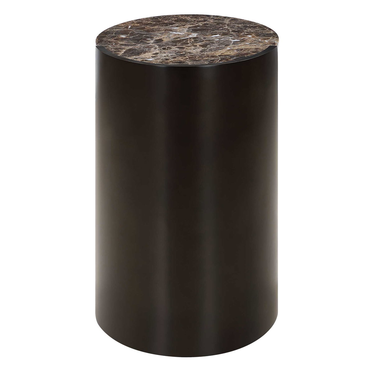 Welling Modern Metal Side Table, Side & End Table by Uttermost, 20" width x 22" height x 13.75" depth View 7
