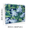 Bar Harbor Sky Blue Peel & Stick Wallpaper thumbnail 7