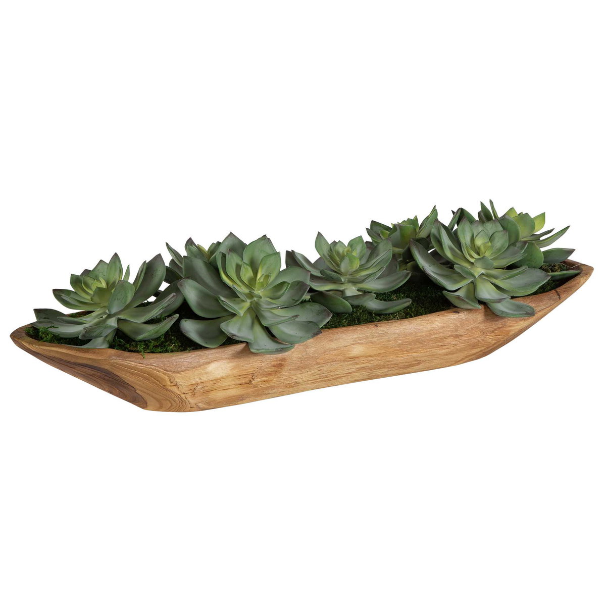 Yuma Succulent Centerpiece, Artificial Plants & Flower by Uttermost, 27" width x 8" height x 11" depth View 3