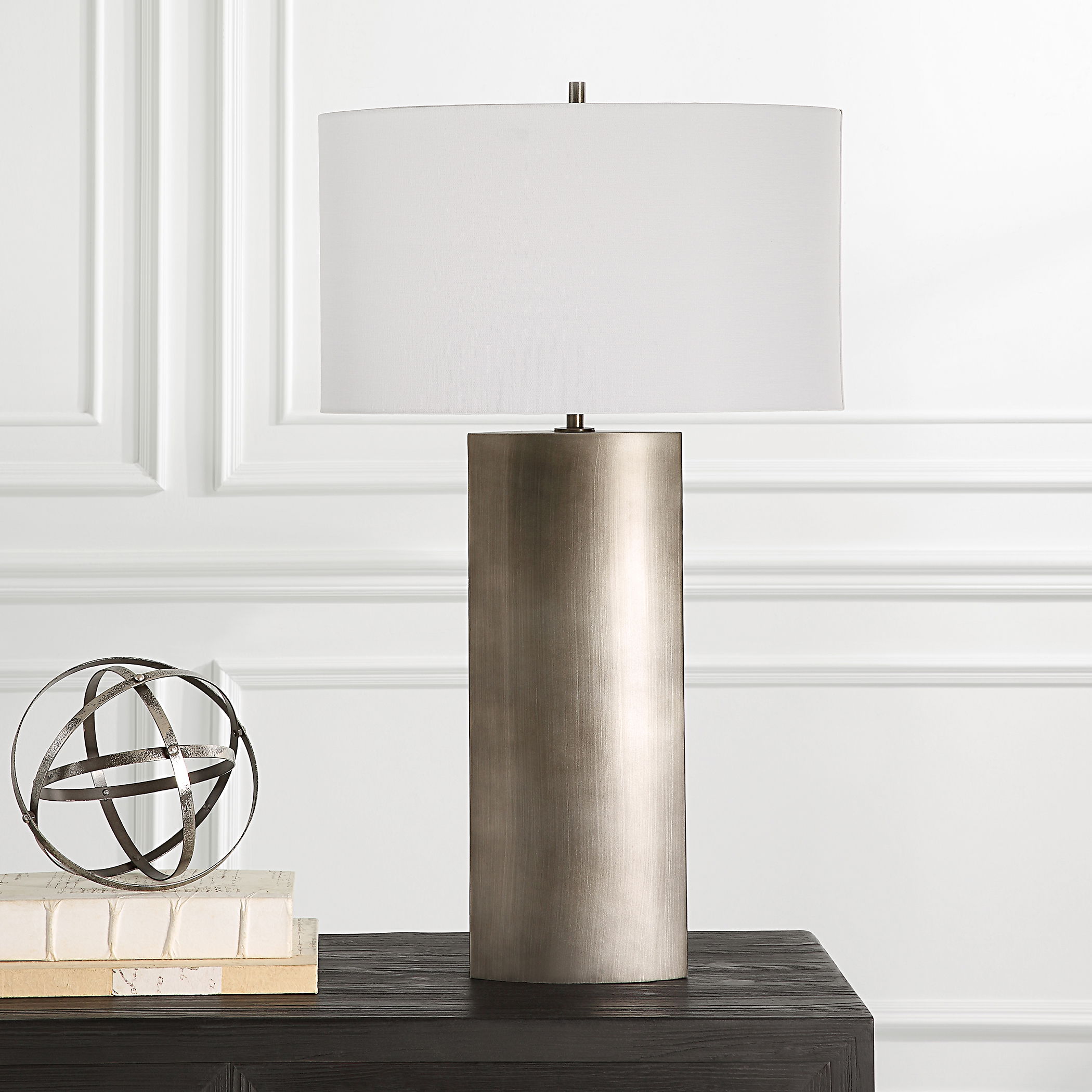 V-Groove Modern Table Lamp large image 
