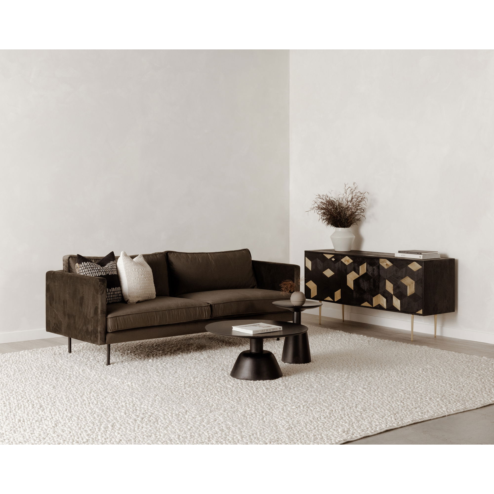 Nels Coffee Table Black large image 