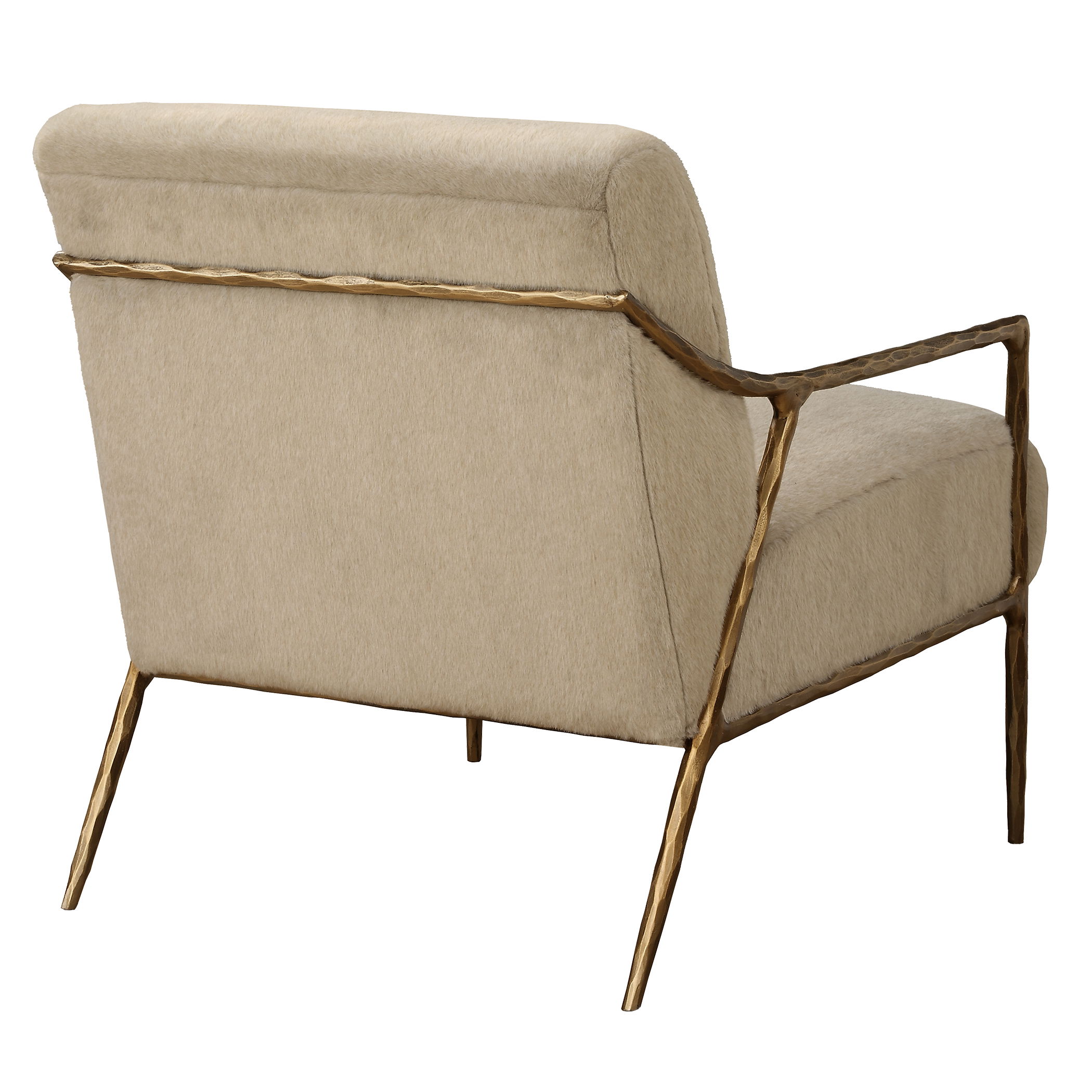 Kashmir Aged Gold Accent Chair large image 