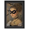 Bat Hero Lady - With Glitter (Black Mat, Black Glitter), Art by Oliver Gal,  20x30 thumbnail 1