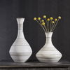 Potter Fluted Striped Vases, S/2 thumbnail 1