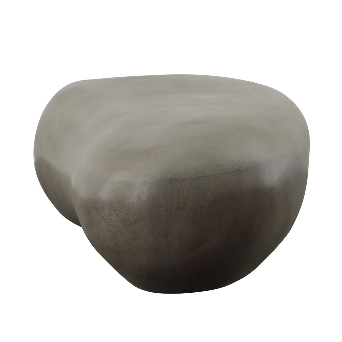 Sicilly Pebblestone Dark Grey, Coffee Table by Dovetail, 60.5" width x 16.75" height x 31.75" depth View 3