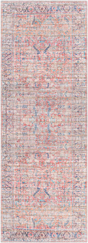 Cobb Machine Woven Rug, by Surya, 7'2.61" length x 2'7.5" width