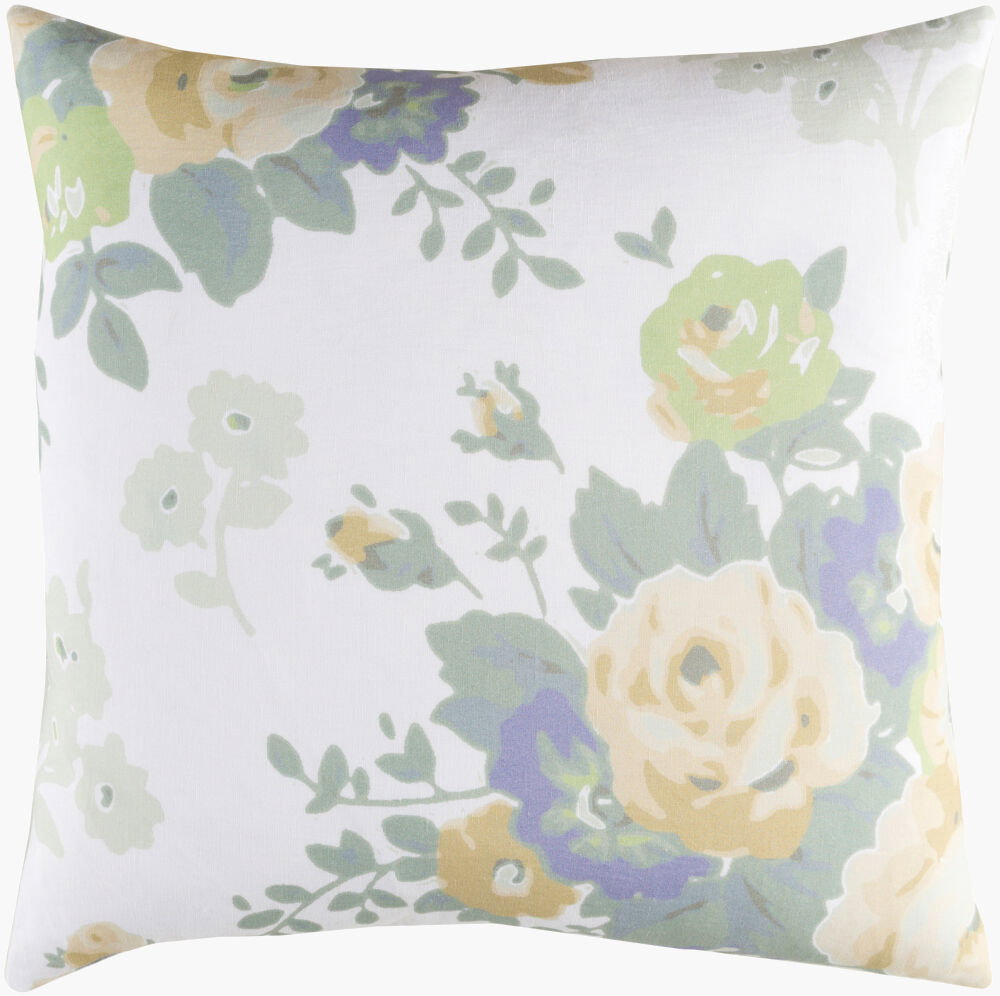 Kalena Accent Pillow, Decorative Pillow by Surya, 18" length x 18" width