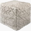 Chrisley Pouf, Ottoman by Surya, 18" width x 18" height thumbnail