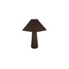 Gigi Table Lamp Dark Brown, by Moe's Home, 19.65" width x 22.82" height x 17.3" depth thumbnail 2