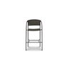 Zola Outdoor Bar Stool Dark Brown, Outdoor Chair by Moe's Home, 2' width x 3'6.6" height x 1'11" depth thumbnail 1