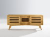 Azara Media Cabinet, Caramelized, Media Console by Greenington, 18" length x 57" width x 23" height thumbnail 6