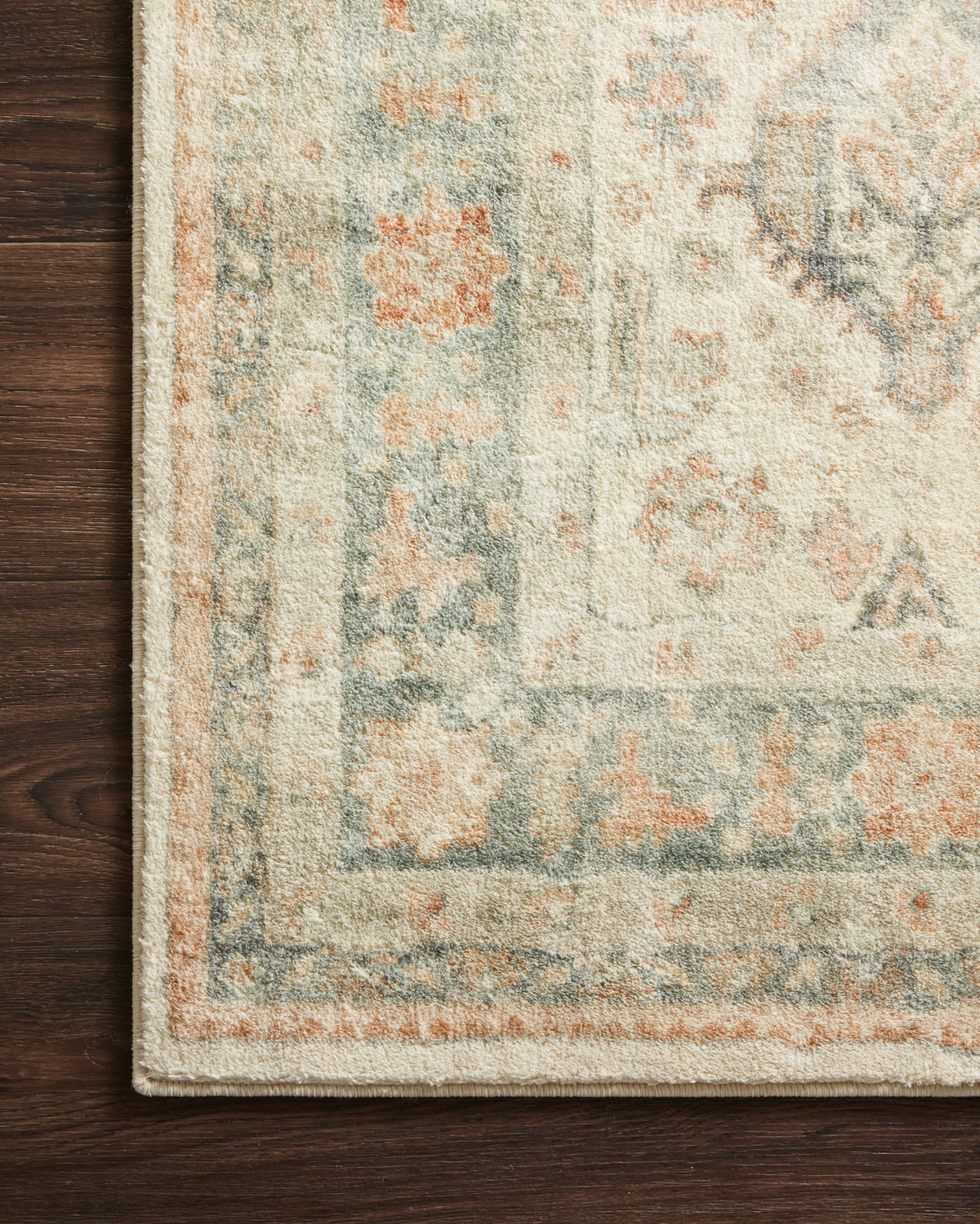 Loloi Rosette Rug, 2'6" length x 7'6" width View 7