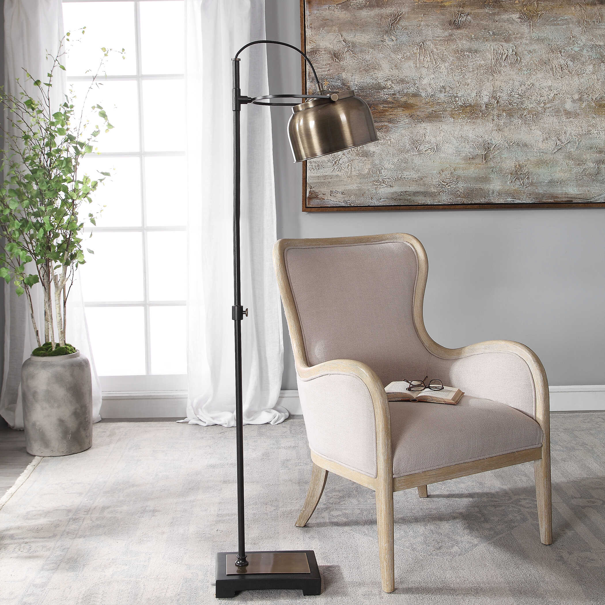 Bessemer Industrial Floor Lamp Bessemer Industrial Floor Lamp large image