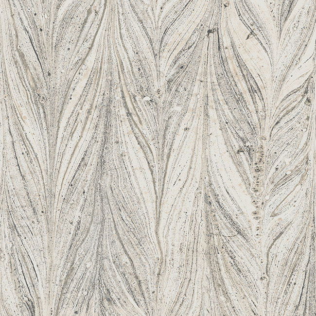 Ebru Marble Cool Grey Wallpaper large image 