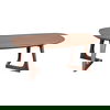 Godenza Small Coffee Table Brown, by Moe's Home, 42" width x 15" height x 27.5" depth thumbnail 1