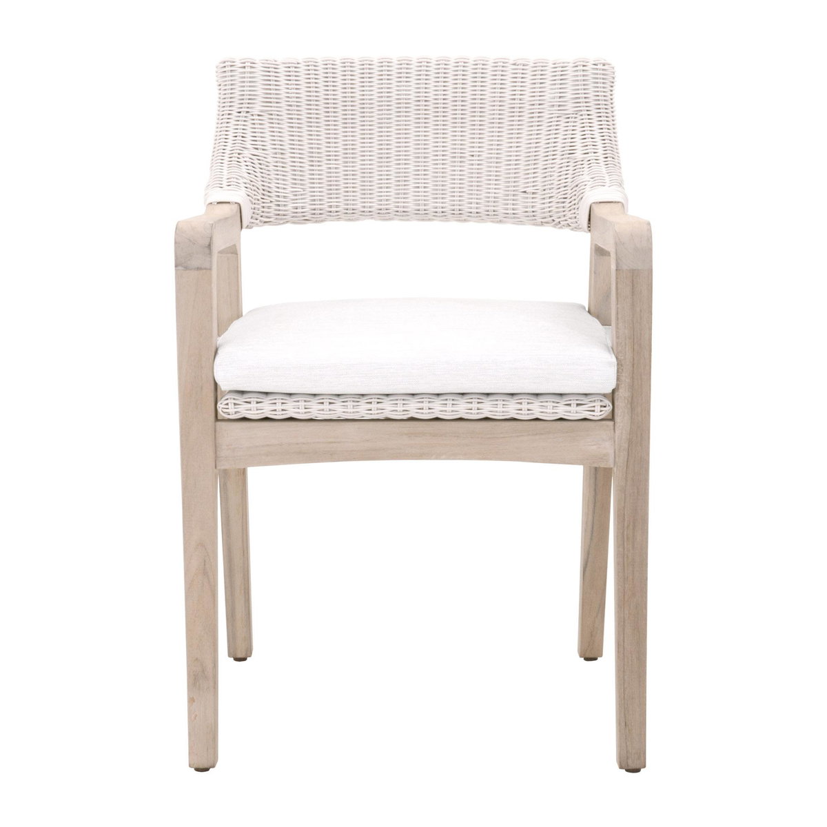 Lucia Outdoor Arm Chair, Dining Chair by Essentials for Living, 21.75" width x 31" height x 22" depth View 1