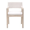 Lucia Outdoor Arm Chair, Dining Chair by Essentials for Living, 21.75" width x 31" height x 22" depth thumbnail 1