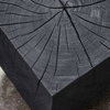 Grove Black Wooden Accent Stool, Low Stool by Uttermost, 14.6" width x 17" height x 14.6" depth thumbnail 5