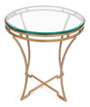 Round Side Table, by Sarreid, 1'8" length x 1'8" width x 1'10" height thumbnail 6