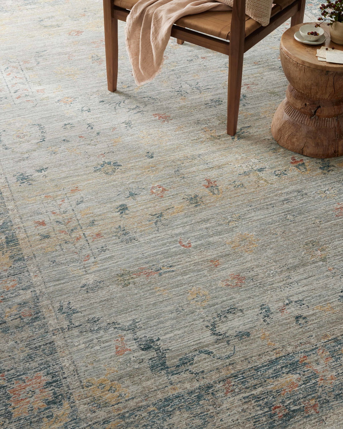 Magnolia Home by Joanna Gaines x Loloi Millie Rug, 5'3" length x 5'3" width View 4