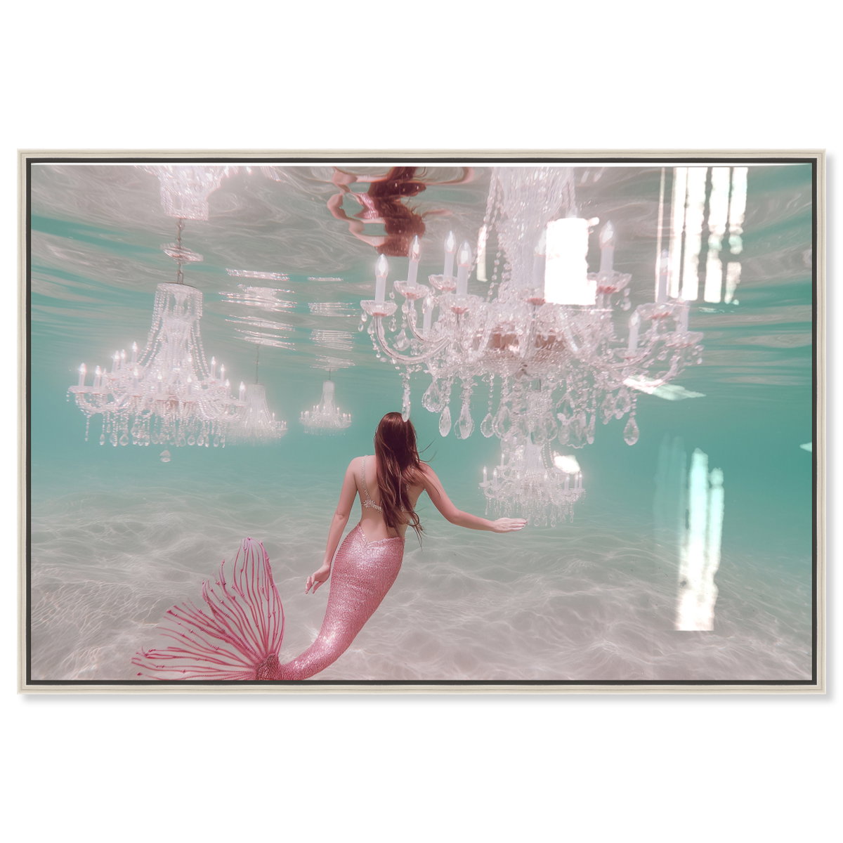 Lost City of Mermaids II (Resin), Art by Oliver Gal,  45x30 View 1
