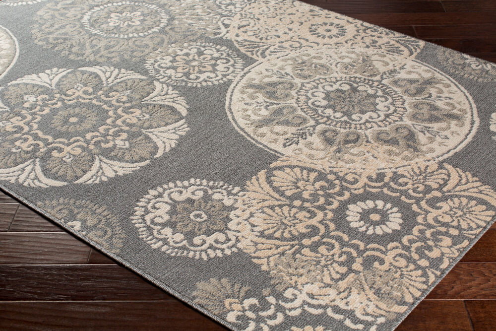 Oslo Machine Woven Rug, by Surya, 1'3.75" length x 1'3.75" width