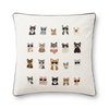 Rifle Paper Co. x Loloi Pillows Pillow, Decorative Pillow, 22" length x 22" width thumbnail