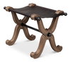 Joyner Equestrian Bench, Seating by Sarreid, 28" length x 18" width x 20" height thumbnail 9