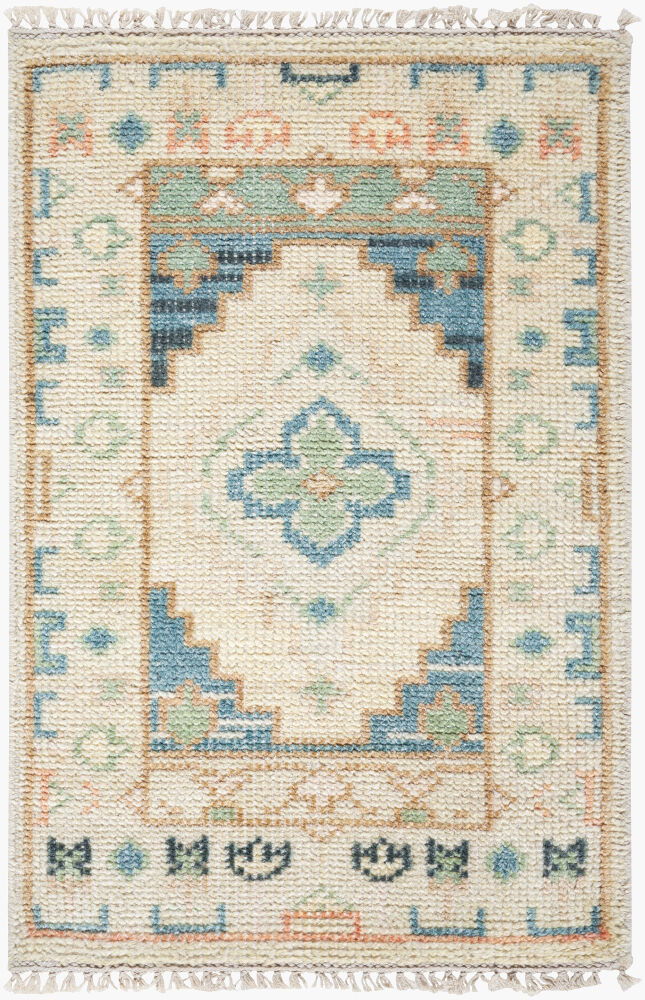 Anadolu Handmade Rug, by Surya, 3' length x 2' width