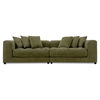 Davie Sofa Olive, Sofas & Sectional by Moe's Home, 104" width x 30.7" height x 43.3" depth thumbnail 1