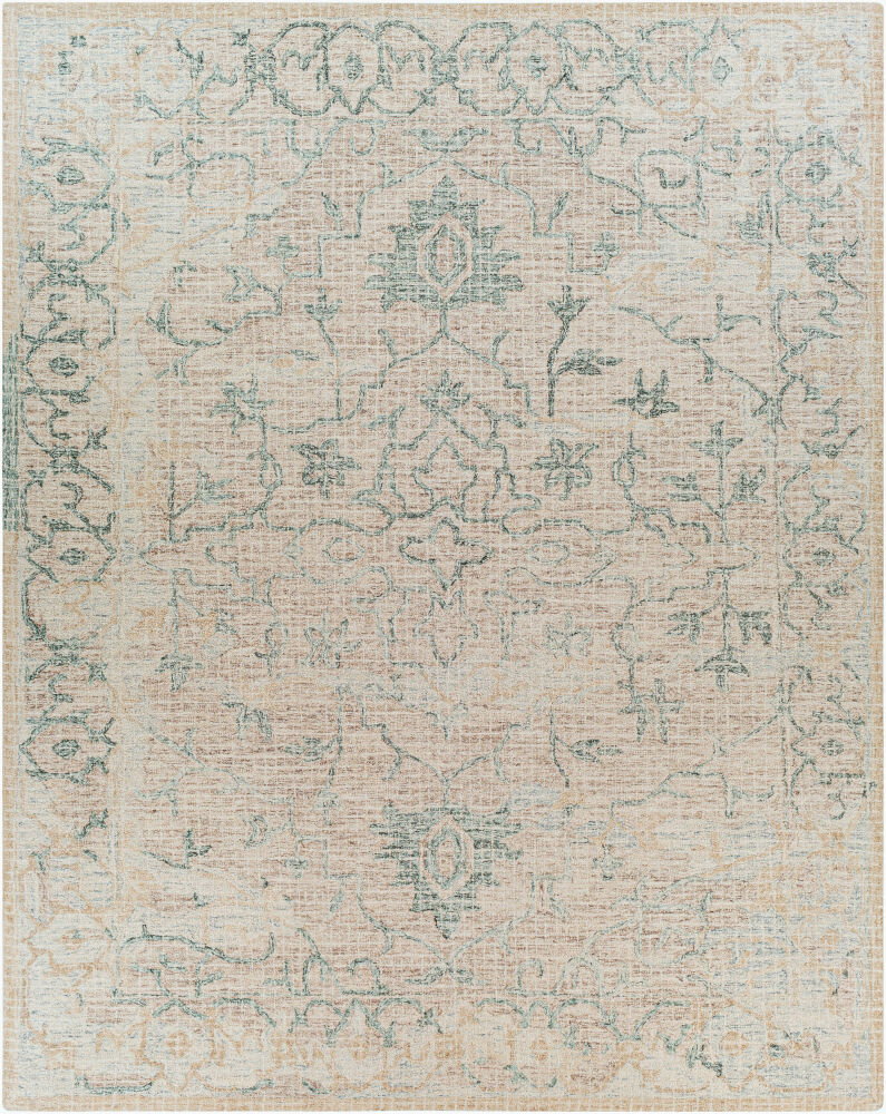 Piastrella Handmade Rug, by Surya, 1'6" length x 1'6" width