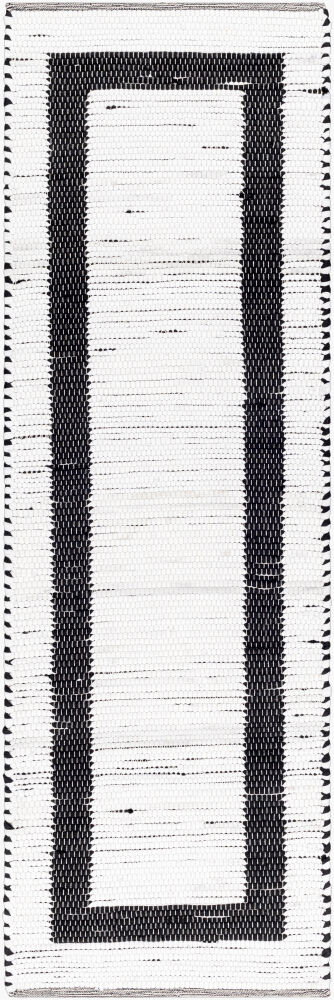Jean Handmade Rug, by Surya, 8' length x 2'6" width