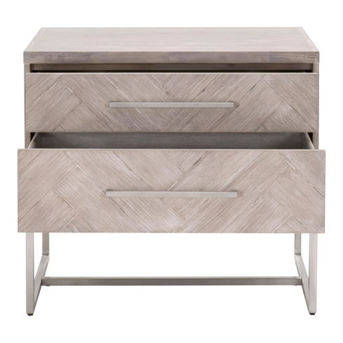 Mosaic 2-Drawer Nightstand