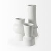 Laforge 10.8H Medium White Ceramic Vase thumbnail 3