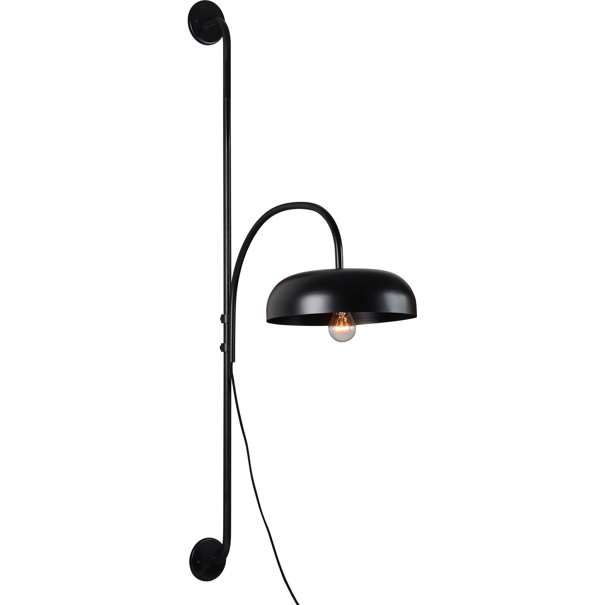 Draco Wall Sconce, by Renwil, 4'6.5" height x 2'4.75" depth View 5