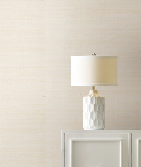 Maguey Sisal Cream Wallpaper