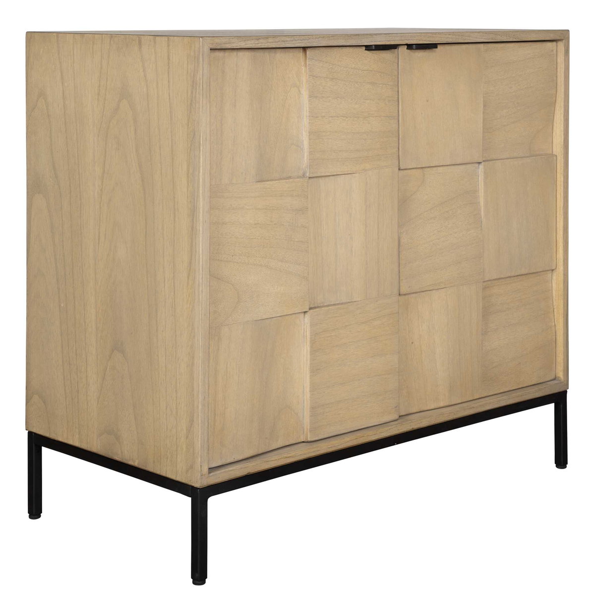 Lorenzo Geometric 2 Door Cabinet, Furniture by Uttermost, 36.1" width x 33" height x 18" depth View 5