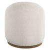 Swirl Swivel Sheepskin Ottoman thumbnail 9