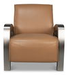 Carlisle Armchair, Caramel Brown Leather thumbnail 7
