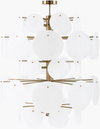Nalda Chandelier, by Surya, 40" length x 40" width x 54" height thumbnail