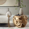 Sola Handcrafted Teak Side Table thumbnail 3