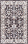 Juliet Machine Woven Rug, by Surya, 1'3.75" length x 1'3.75" width thumbnail