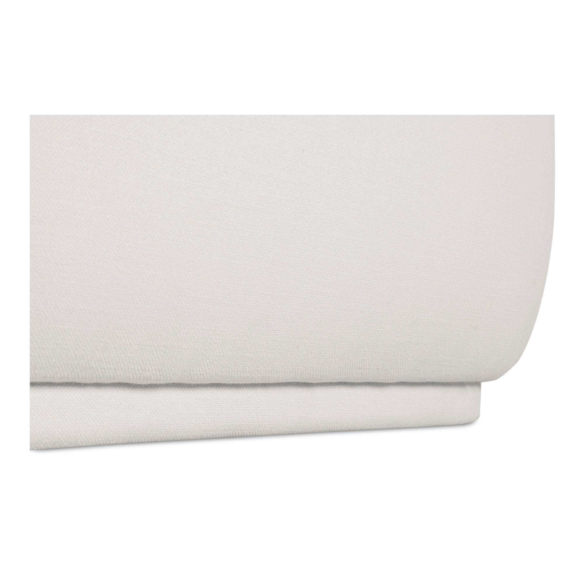 Marion Rectangular Ottoman White large image 