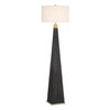 Lathey Tapered Floor Lamp, by Uttermost, 1'7" width x 5'8" height x 1'7" depth thumbnail 1