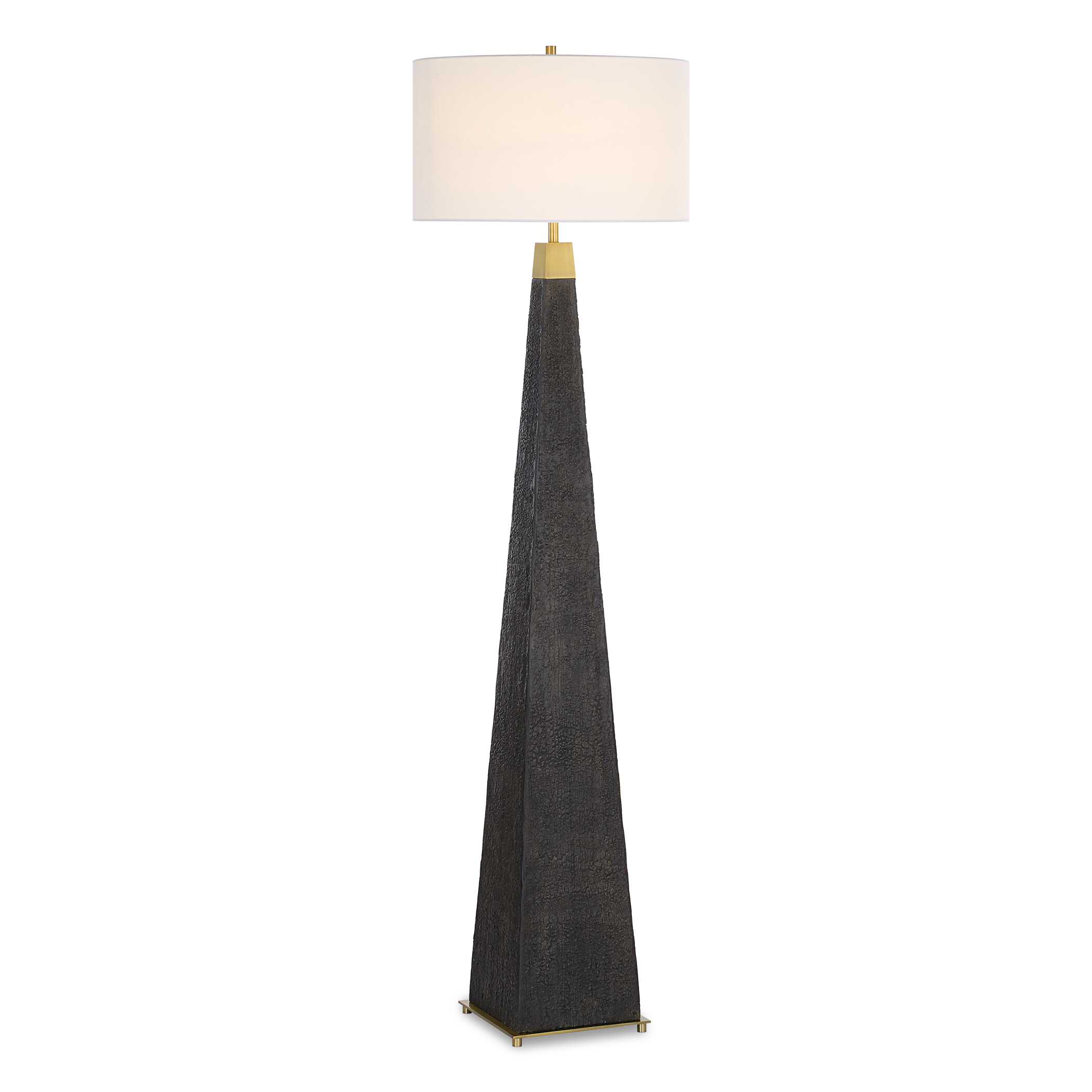 Lathey Tapered Floor Lamp large image 