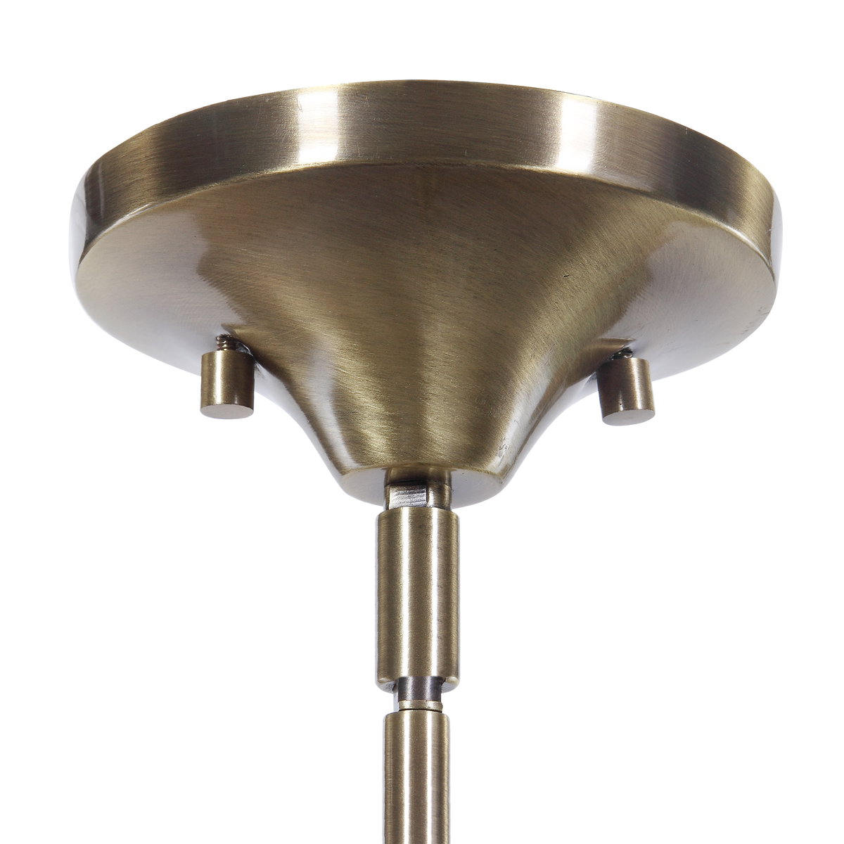 Mendota 1 Light Glass Pendant, by Uttermost, 13.75" width x 19" height x 13.75" diameter x 13.75" depth View 7