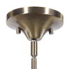 Mendota 1 Light Glass Pendant, by Uttermost, 13.75" width x 19" height x 13.75" diameter x 13.75" depth thumbnail 7