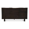 Madagascar Queen Platform Bed Dark Brown, by Moe's Home, 75.5" width x 48" height x 89" depth thumbnail 5