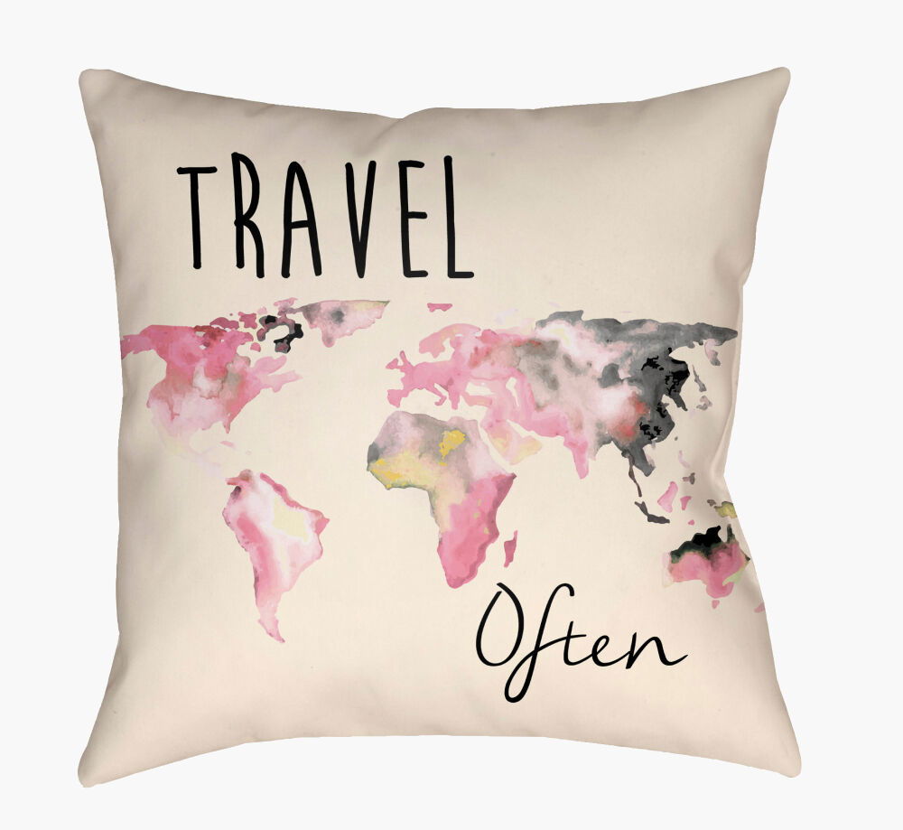 Litchfield Accent Pillow, Decorative Pillow by Surya, 16" length x 16" width