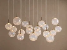 Online Designer Combined Living/Dining Casen Linear Chandelier